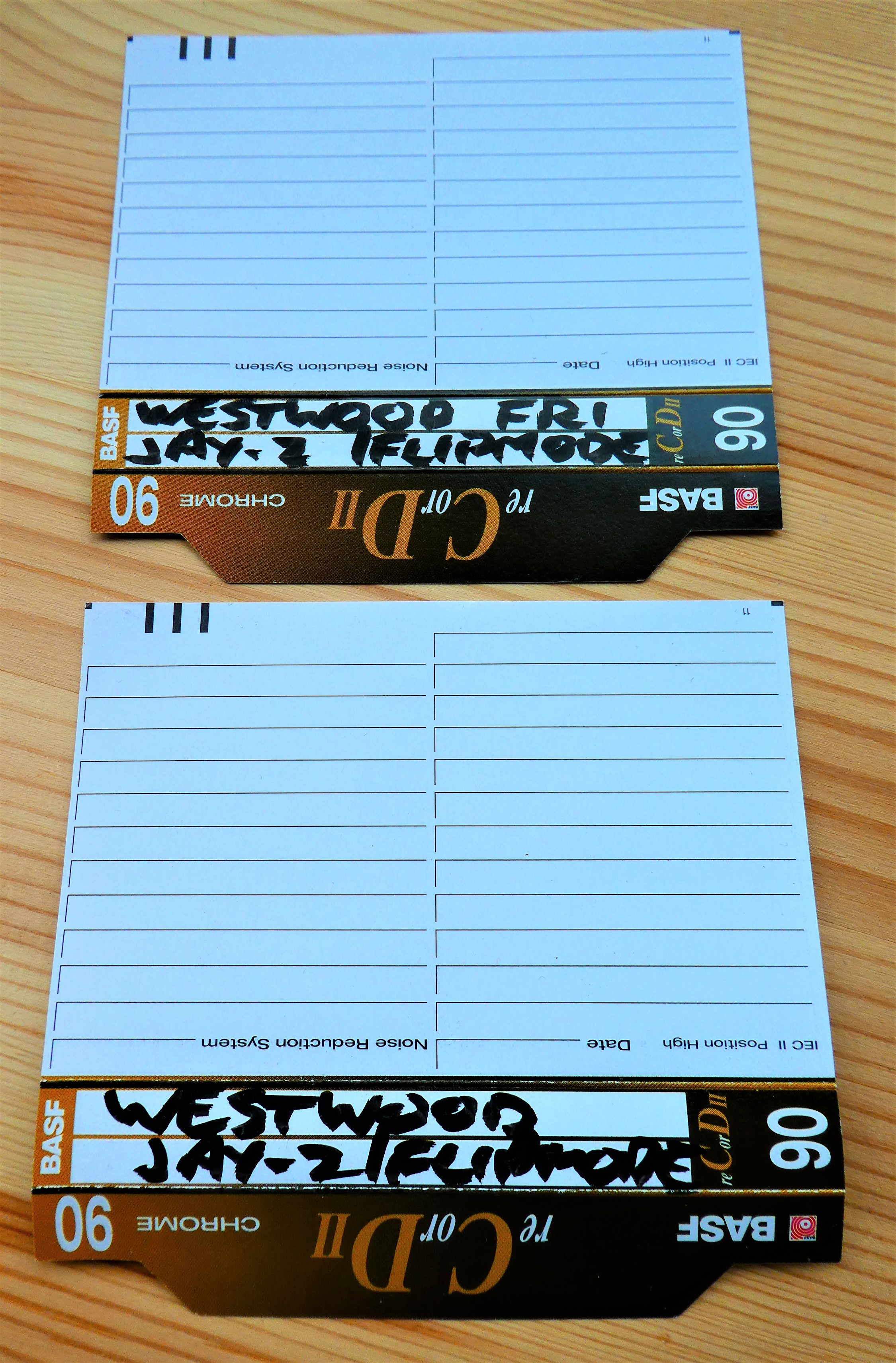 Westwood – Notting Hill Carnival Weekend 22 August 1997 [Jay-Z & Busta Rhymes] JCARDS