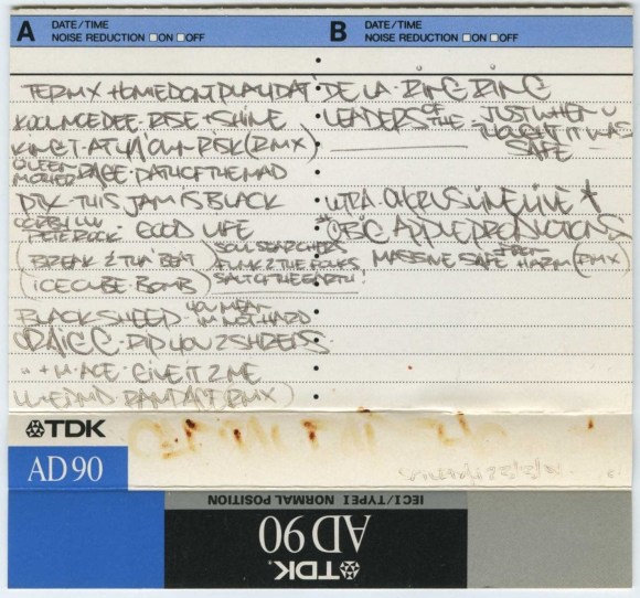 Westwood Capital Rap Show - 23 March 1991 J-Card