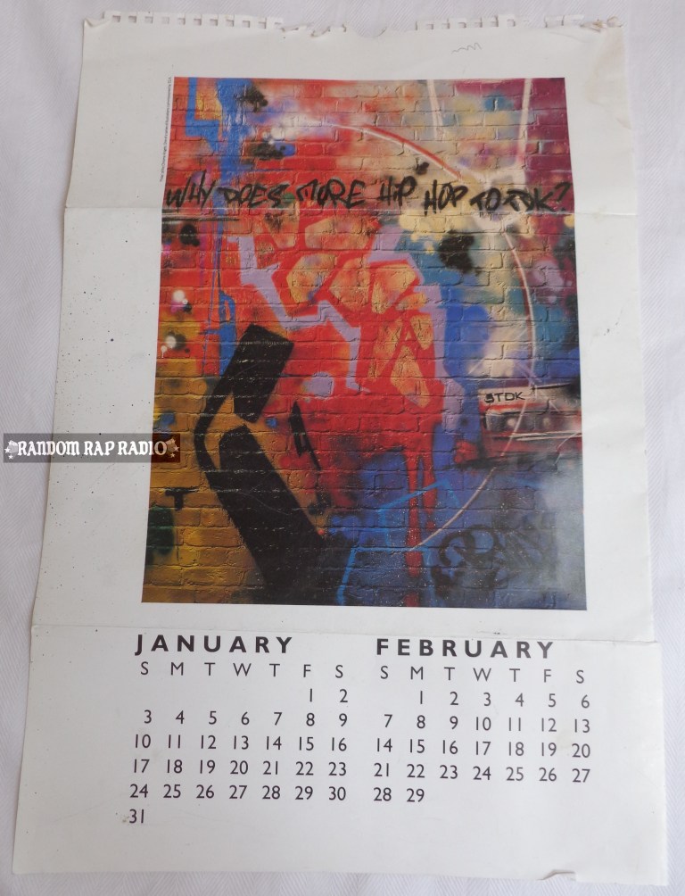 MIKE ALLEN TDK CALENDAR 1988 Full wmark