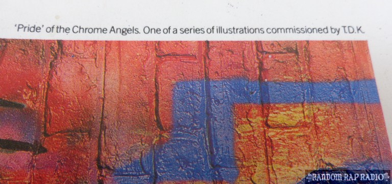 MIKE ALLEN TDK CALENDAR 1988 of the Chrome Angels wmark