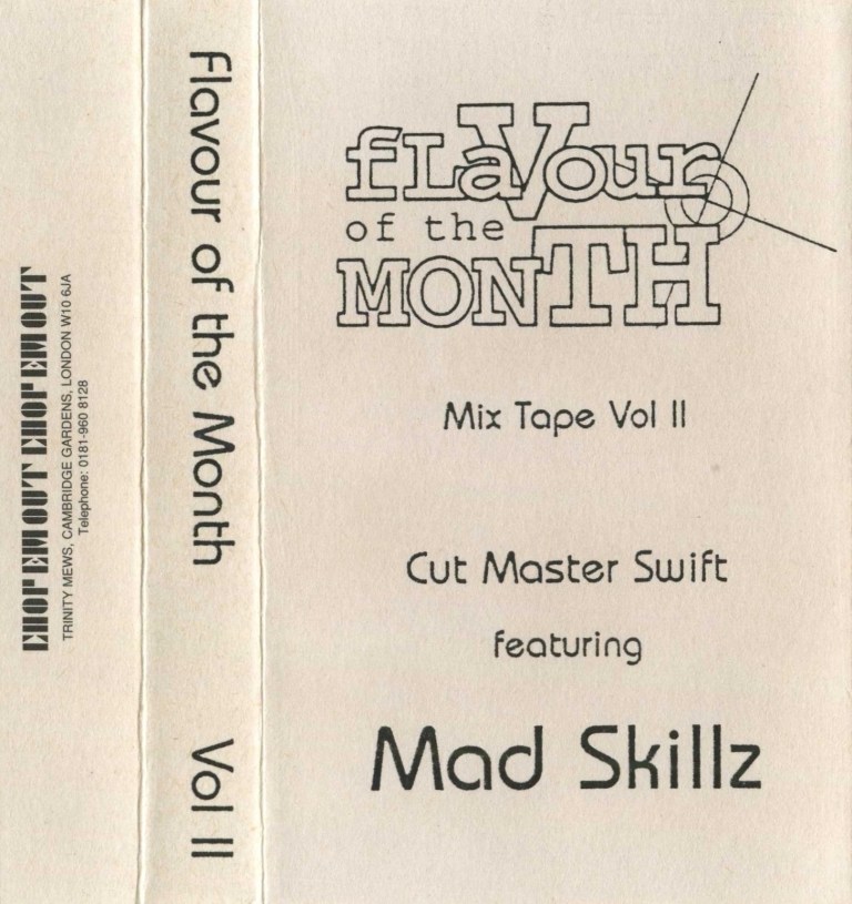 Mad Skillz Live @ Flavor of The Month March 1996 - JCARD
