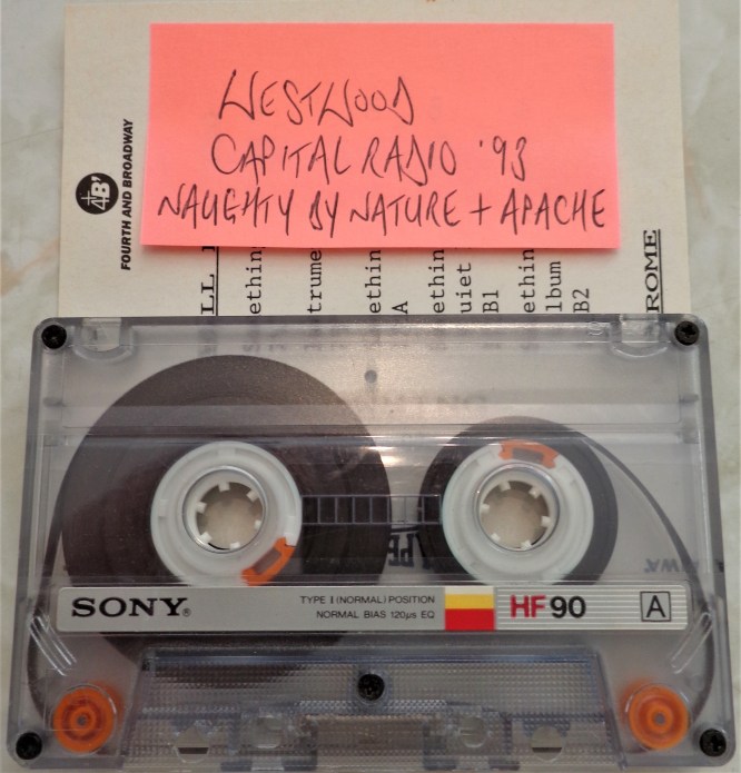 Westwood Capital Rap Show - Naughty by Nature & Apache Interview 1993 [REMASTERED]