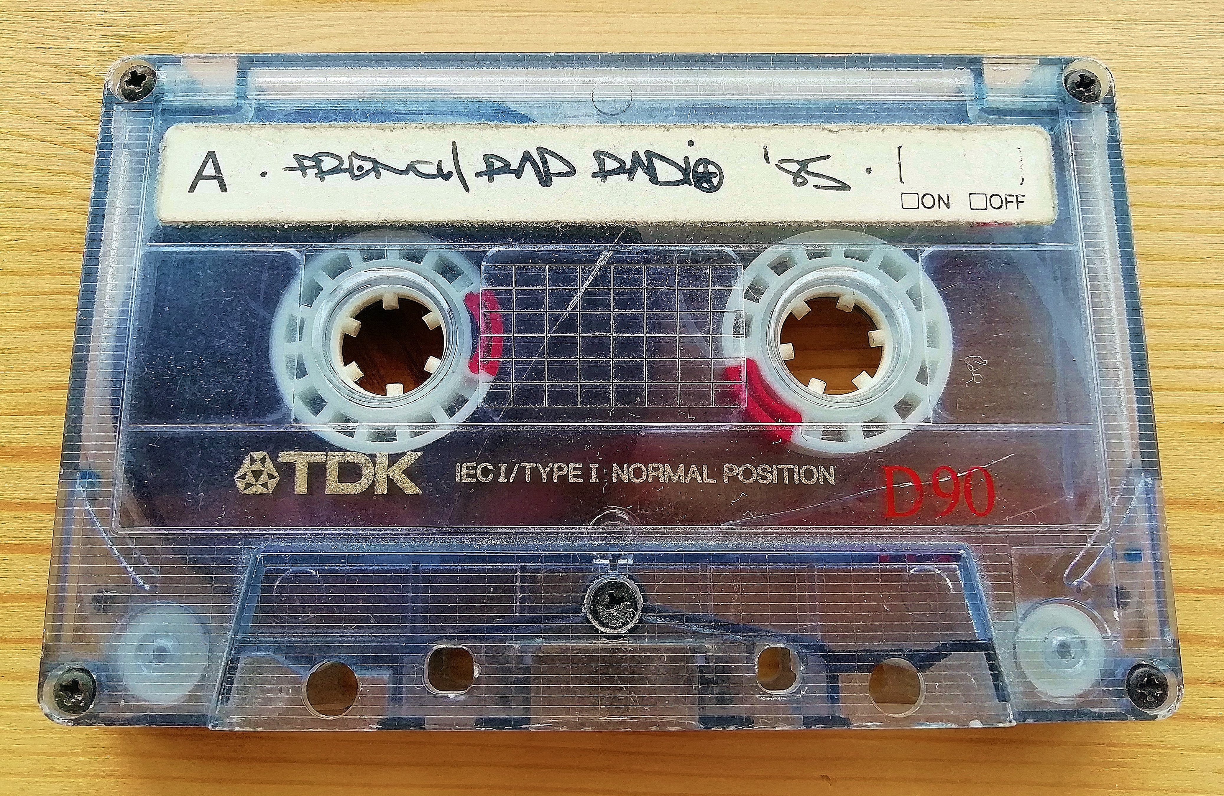 DJ Dee Nasty - Radio Nova Paris 1987 or 1988 [REMASTERED]